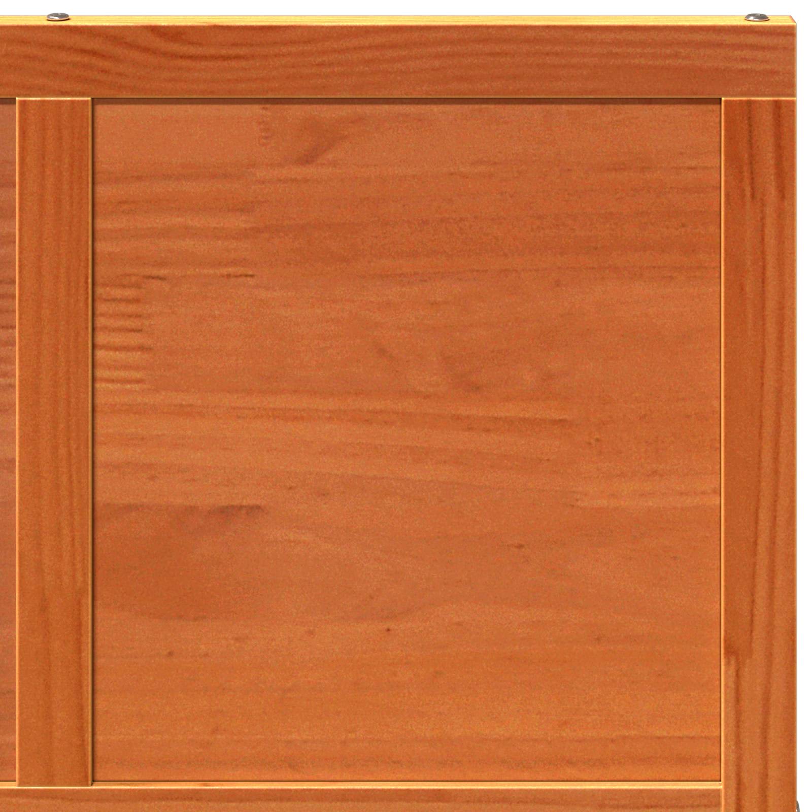 vidaXL Drzwi do stodoły Sosna woskowana 80 x 208 cm