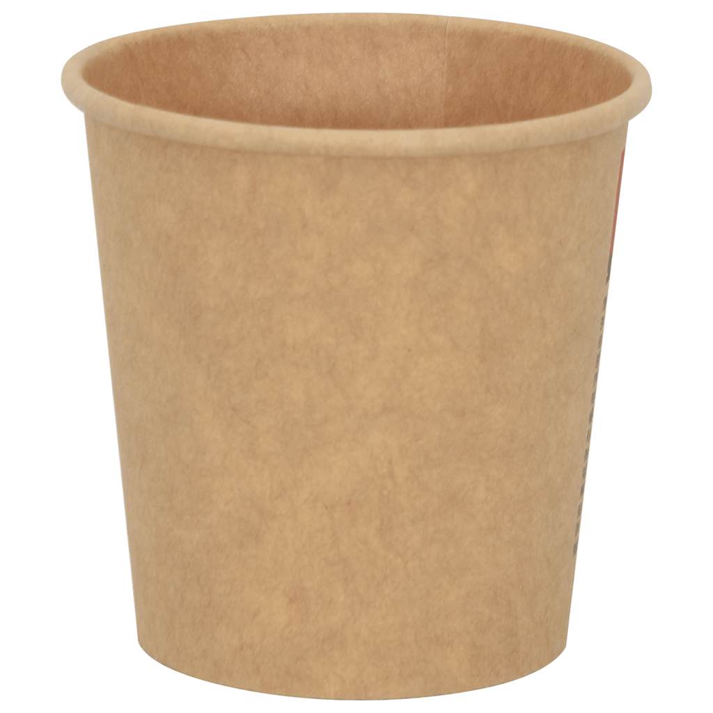 vidaXL Papierowe kubki z pokrywkami, 1000 szt., 4oz, 100ml