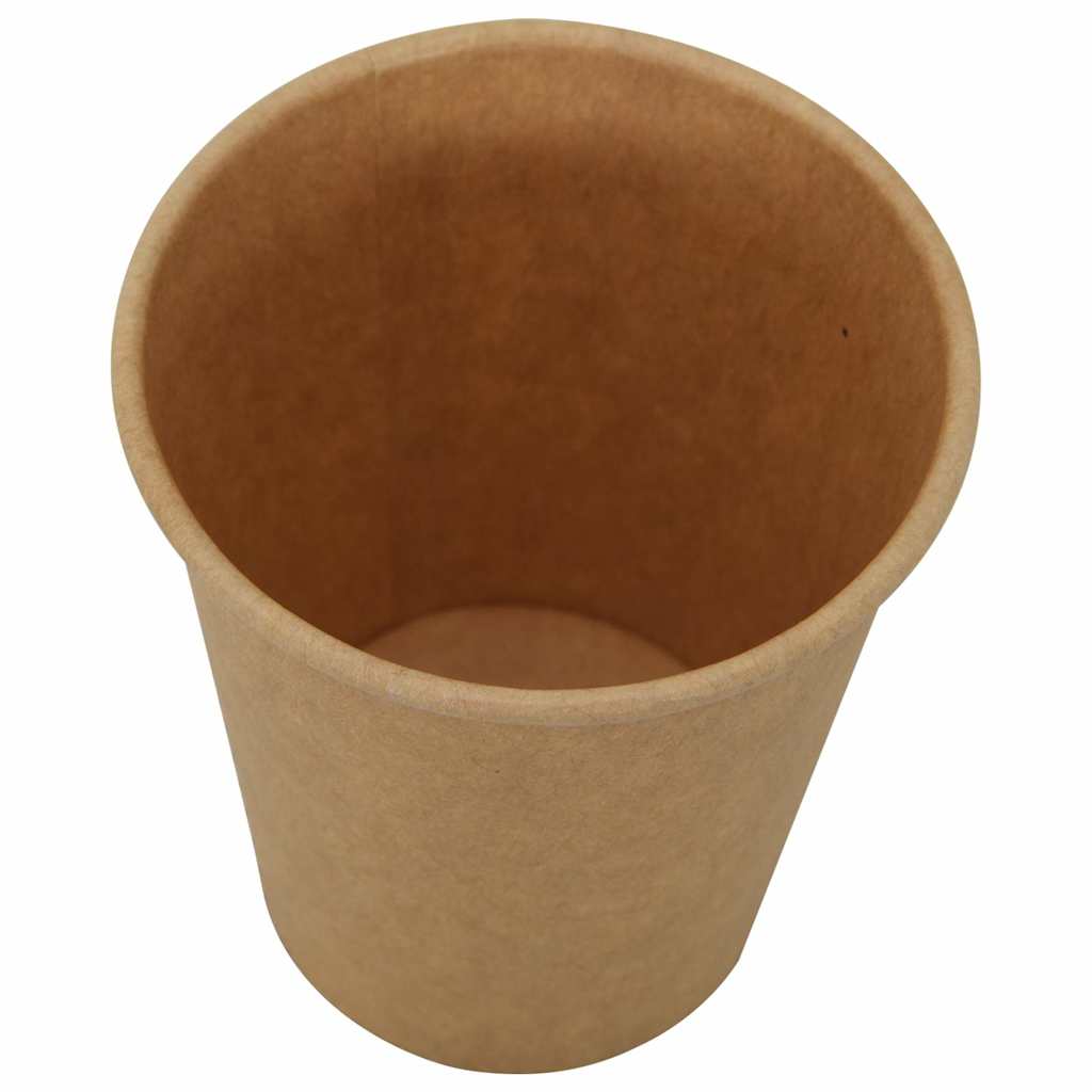 vidaXL Papierowe kubki z pokrywkami, 1000 szt., 4oz, 100ml