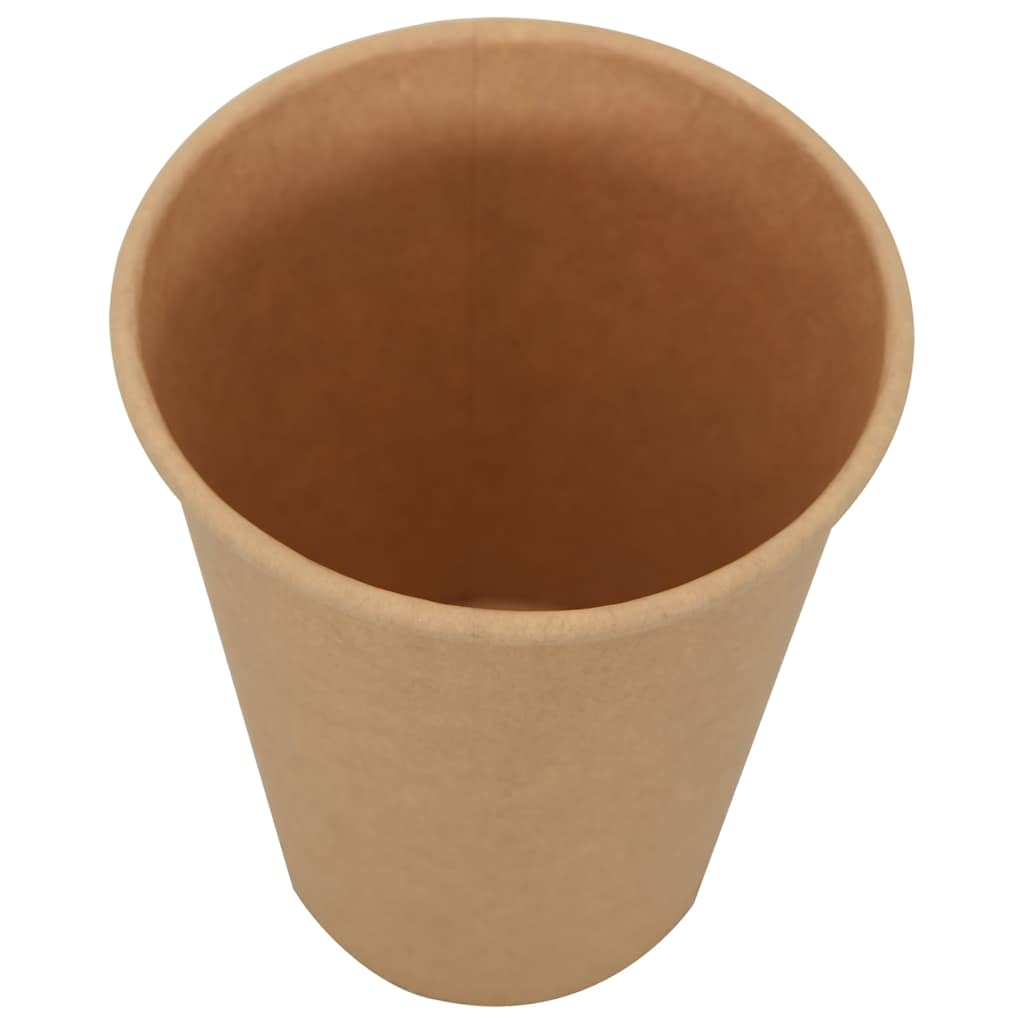 vidaXL Papierowe kubki z pokrywkami, 1000 szt., 12oz, 300ml