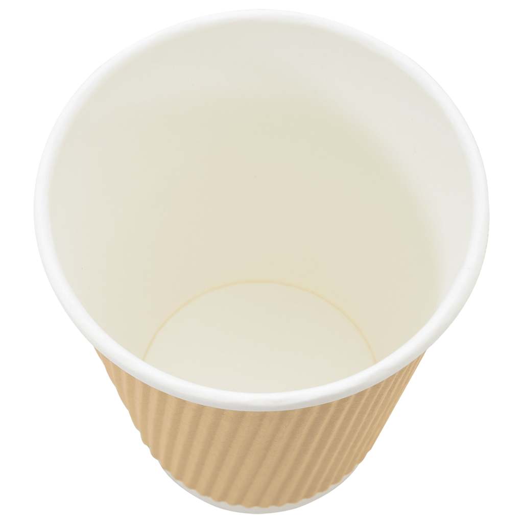 vidaXL Papierowe kubki z pokrywkami, 1000 szt., 12oz, 300ml