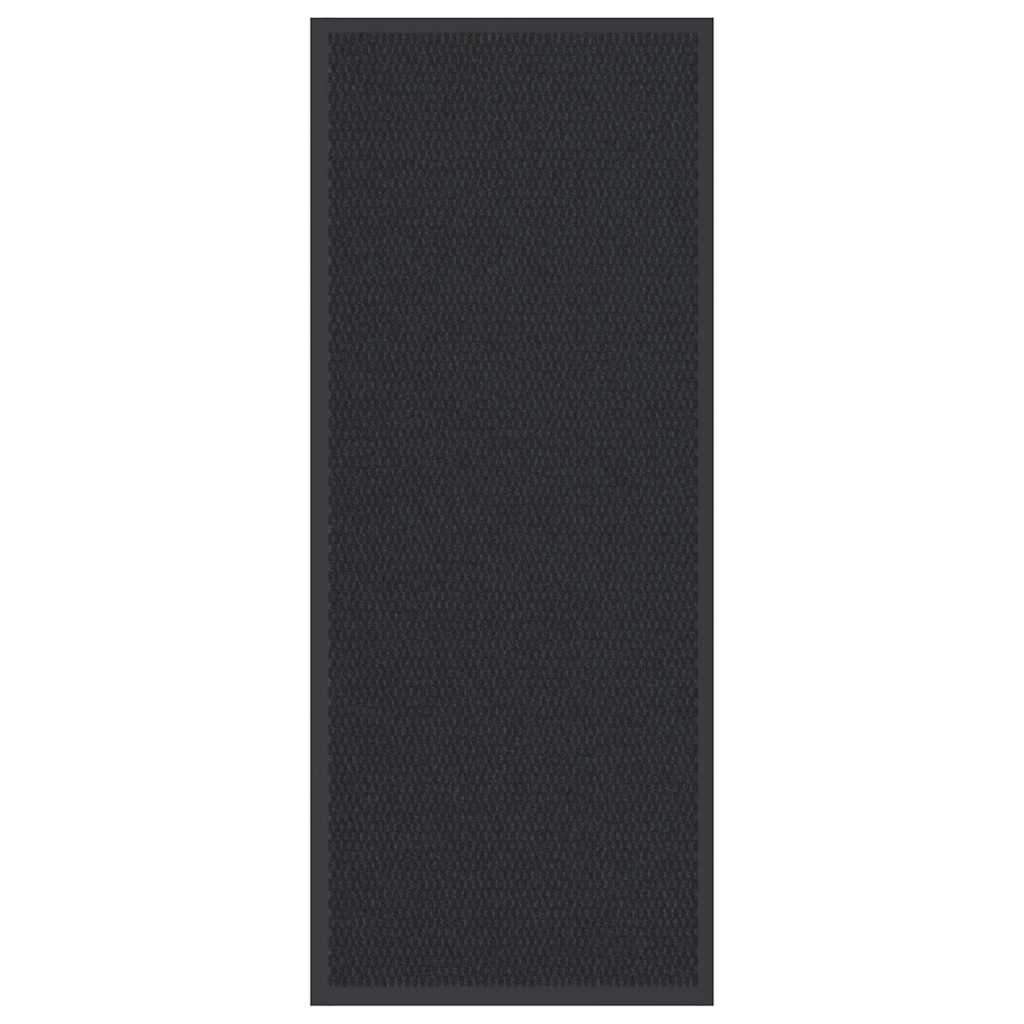 vidaXL Wycieraczka Czarna 60x150 cm