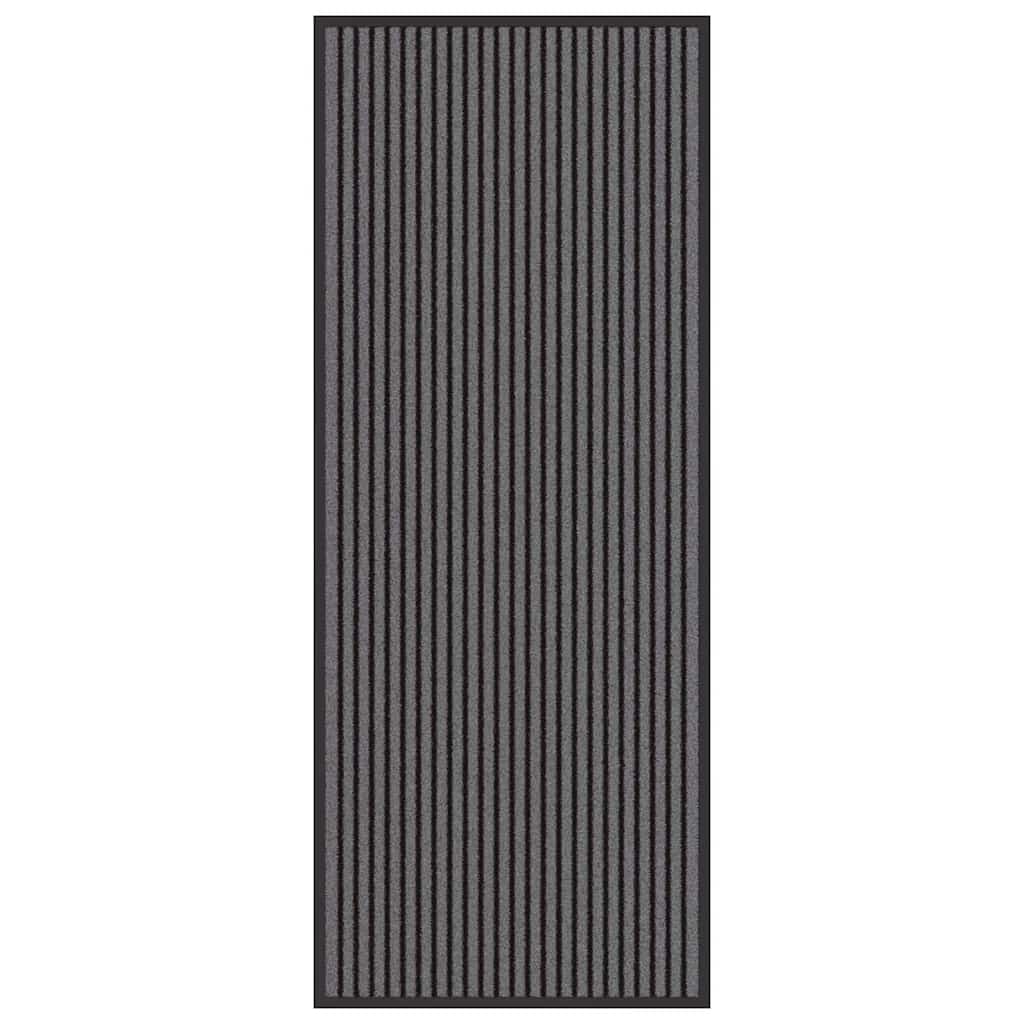 vidaXL Dywanik wejściowy Czarny 60 x 150 cm polipropylen