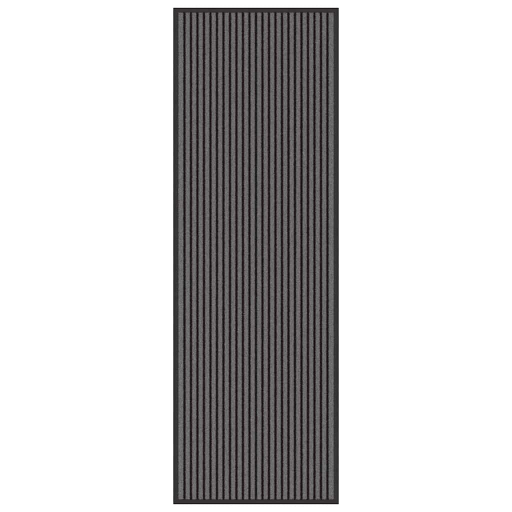 vidaXL Dywanik wejściowy Czarny 60 x 180 cm polipropylen