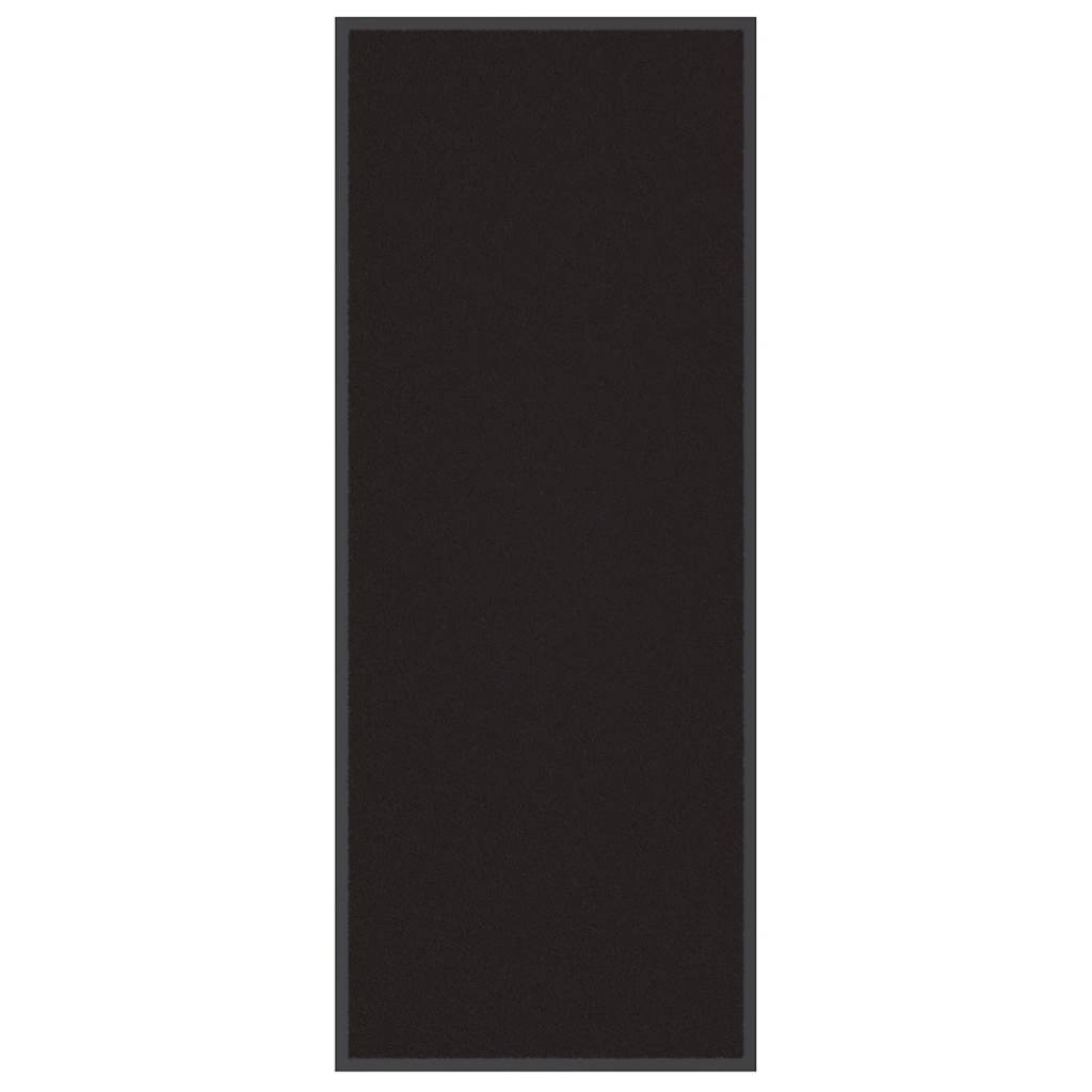 vidaXL Wycieraczka Czarna 60x150 cm