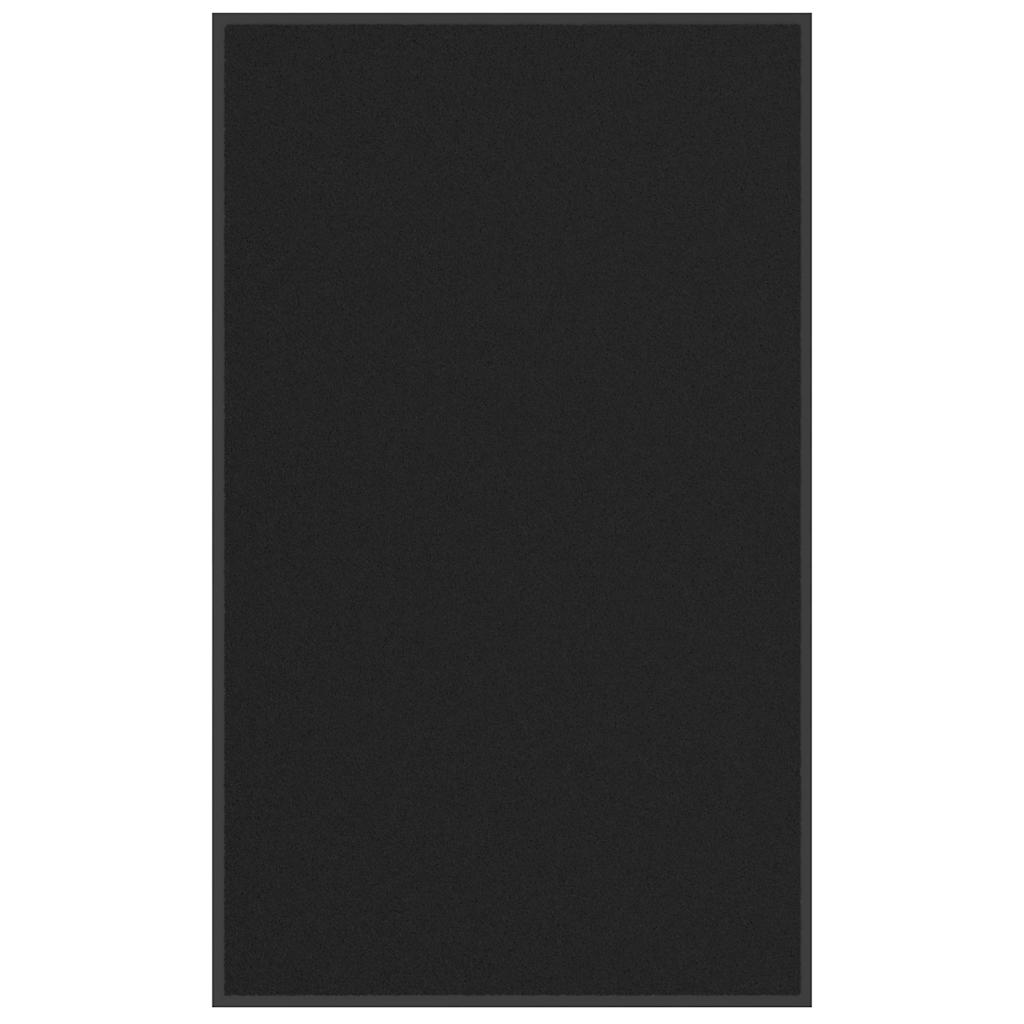 vidaXL Wycieraczka Czarna 90x150 cm