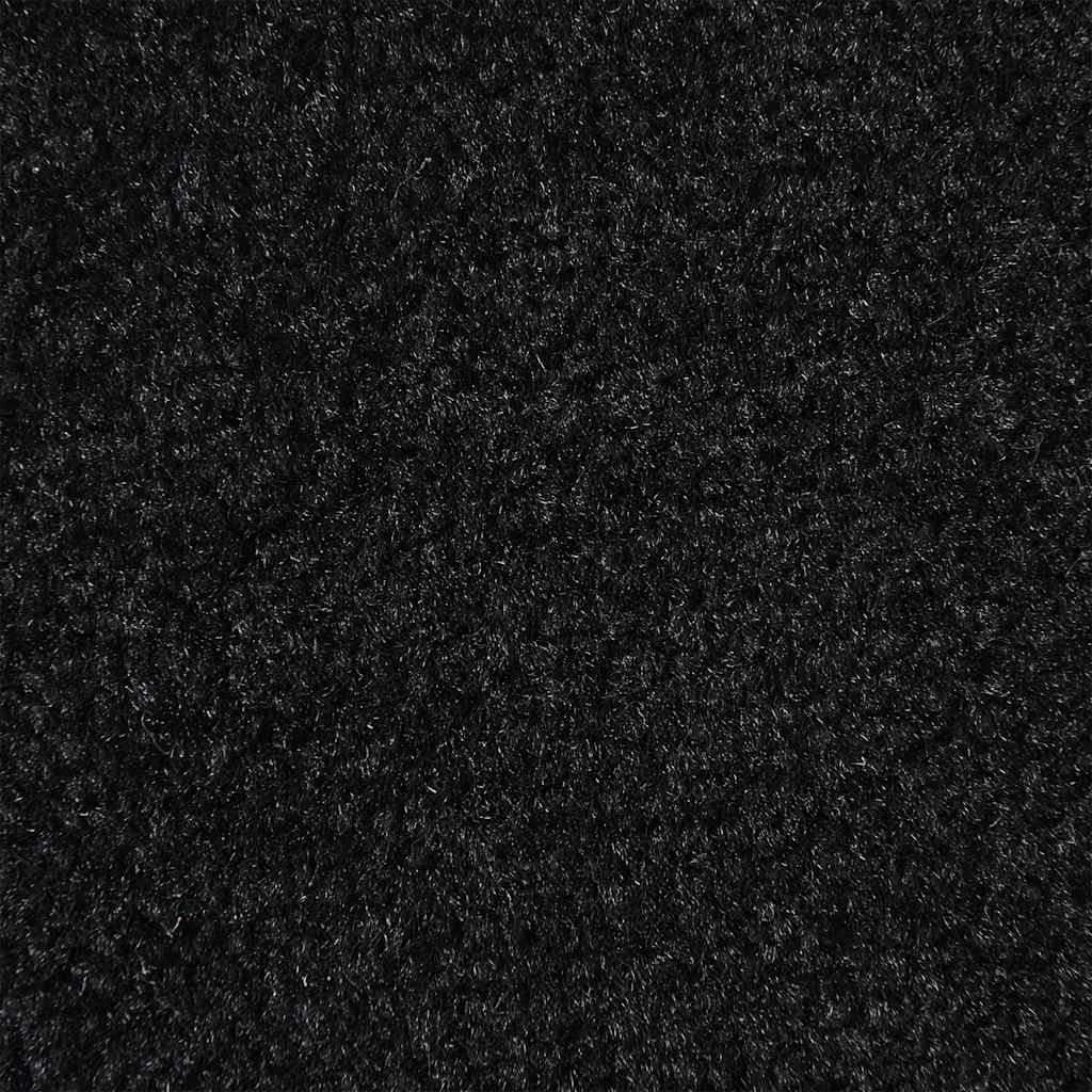 vidaXL Wycieraczka Czarna 115x500 cm