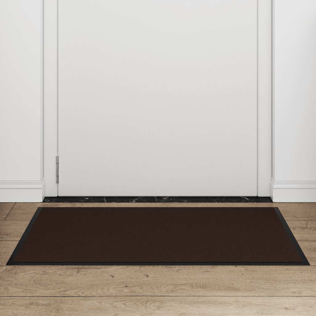 vidaXL Wycieraczka Brązowa 60x90 cm