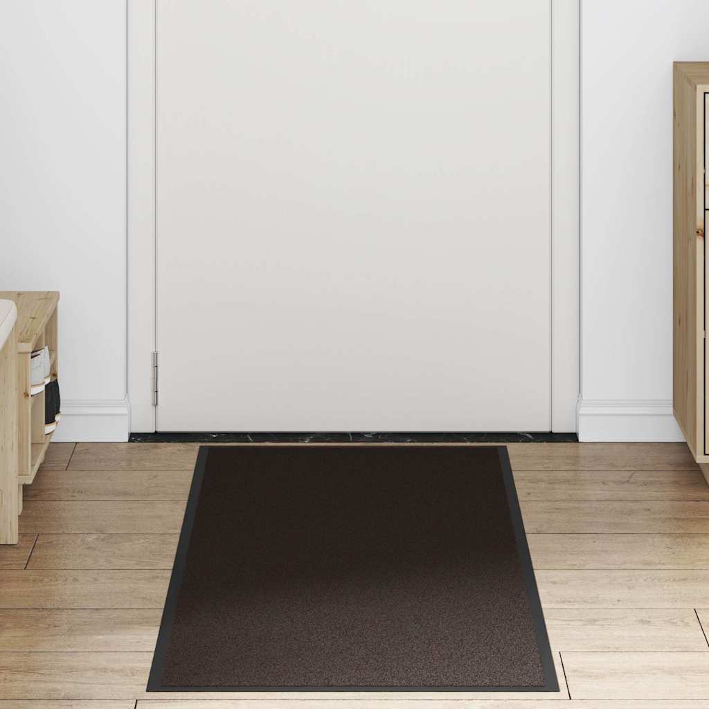 vidaXL Wycieraczka Brązowa 60x150 cm