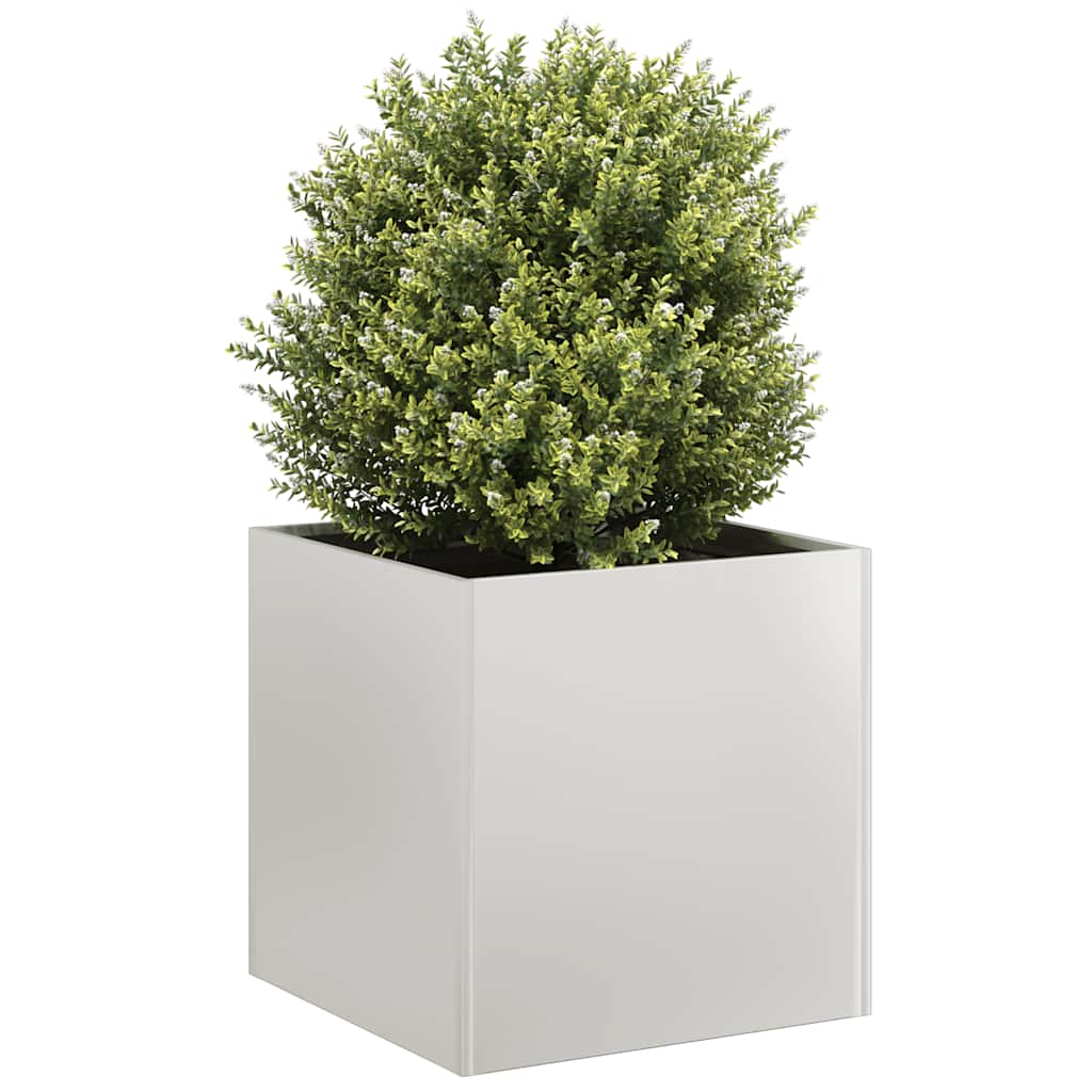 vidaXL Doniczka 40x40x40 cm Stal nierdzewna