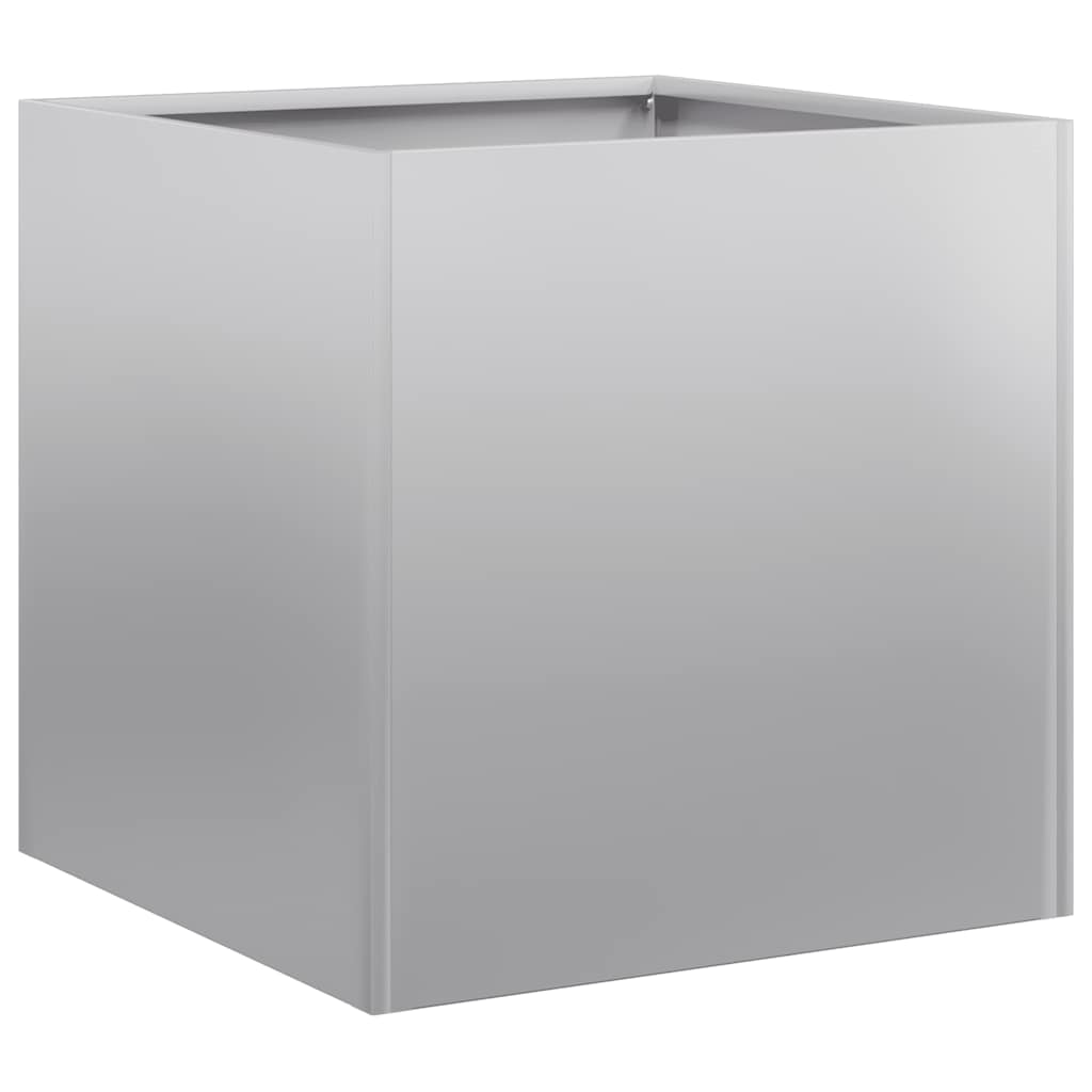 vidaXL Doniczka 40x40x40 cm Stal ocynkowana