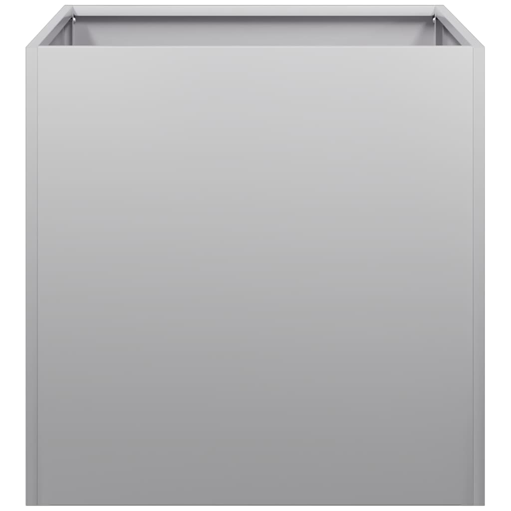 vidaXL Doniczka 40x40x40 cm Stal ocynkowana