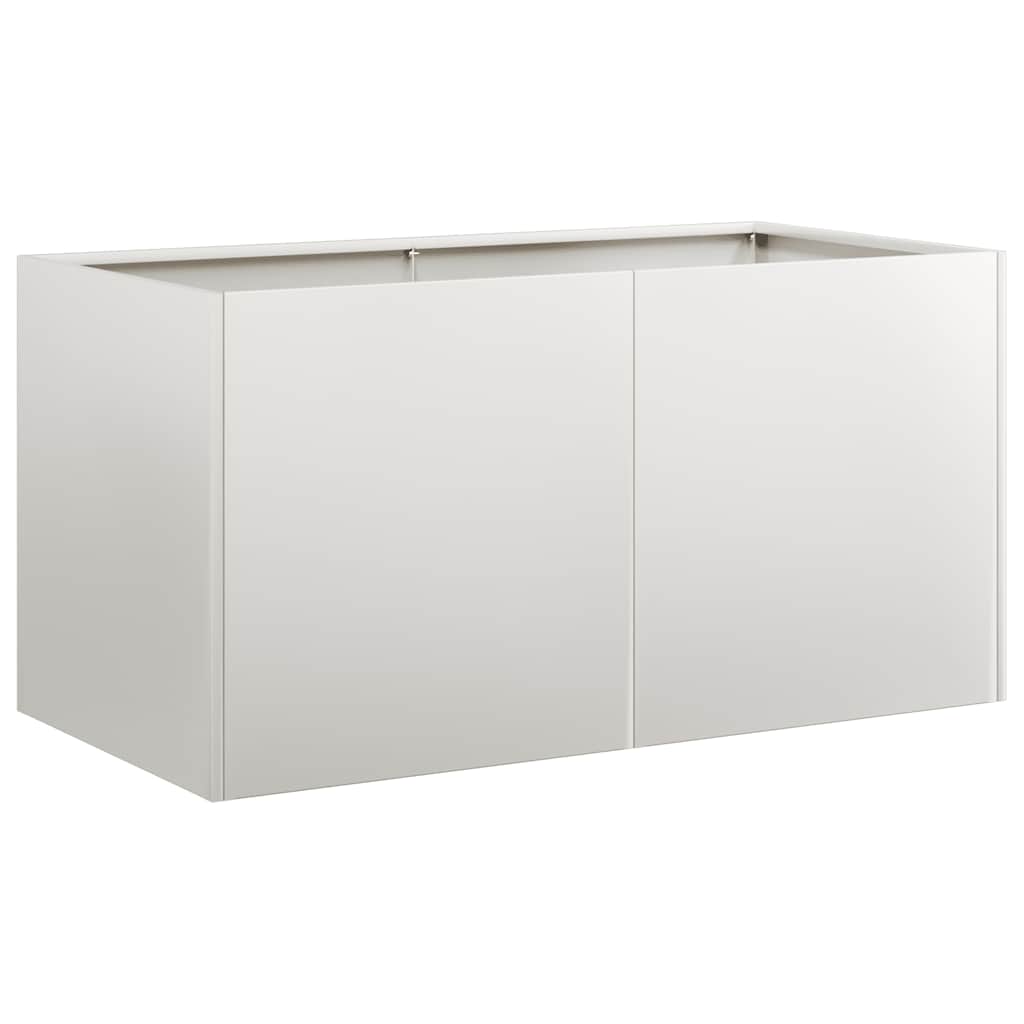 vidaXL Doniczka 80x40x40 cm Stal nierdzewna