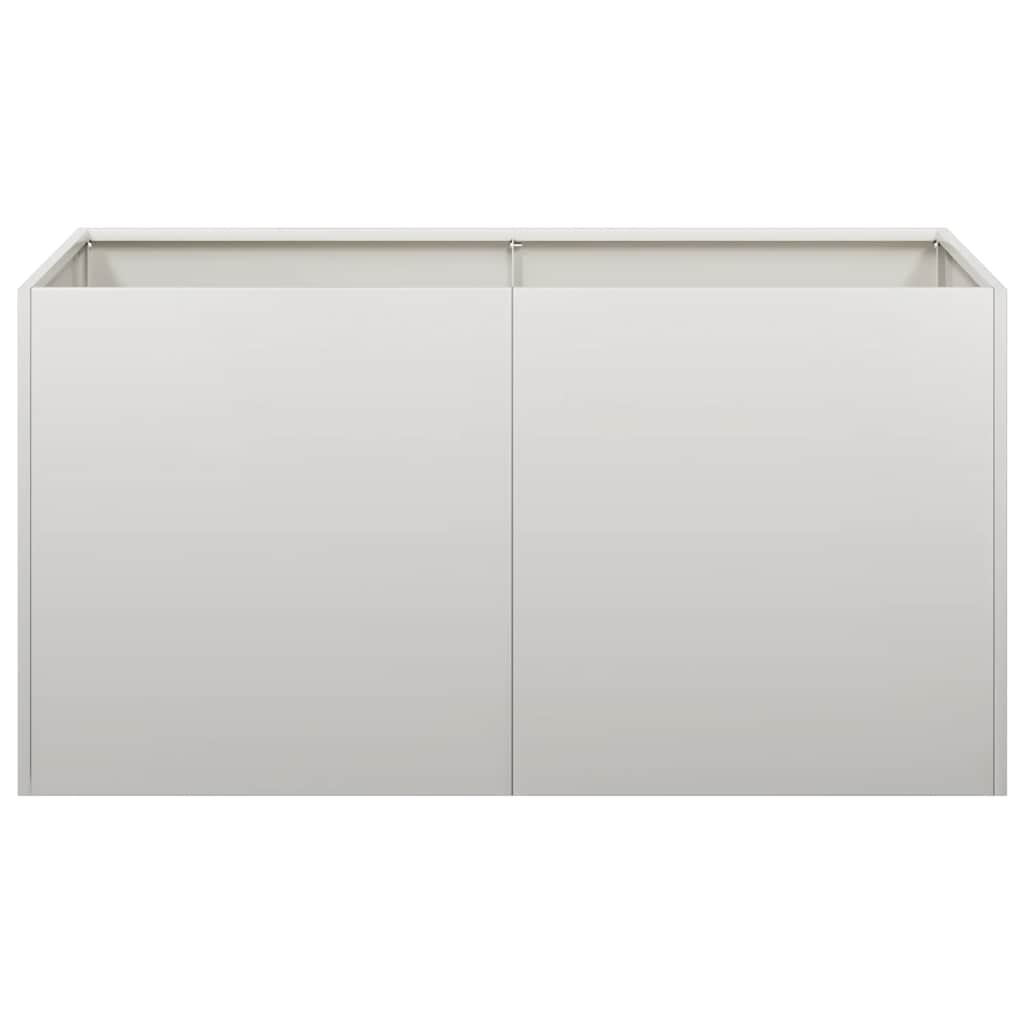 vidaXL Doniczka 80x40x40 cm Stal nierdzewna