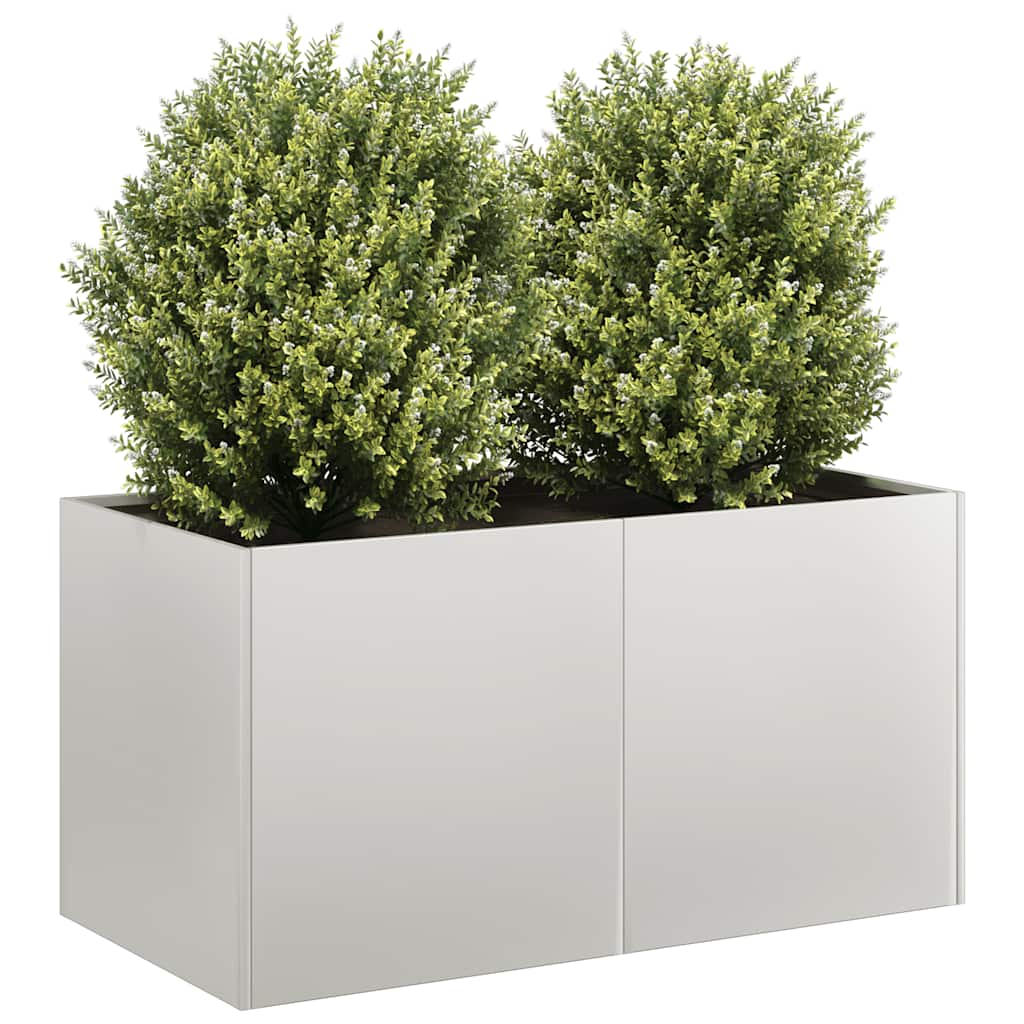 vidaXL Doniczka 80x40x40 cm Stal nierdzewna
