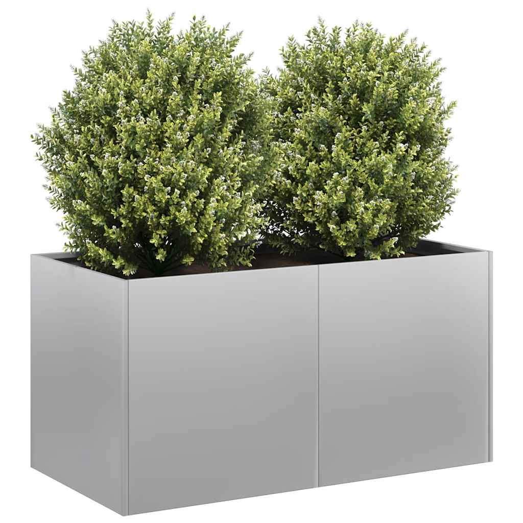 vidaXL Doniczka 80x40x40 cm Stal ocynkowana