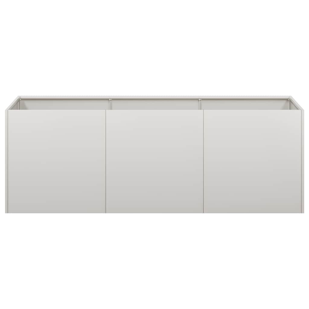 vidaXL Doniczka 120x40x40 cm Stal nierdzewna