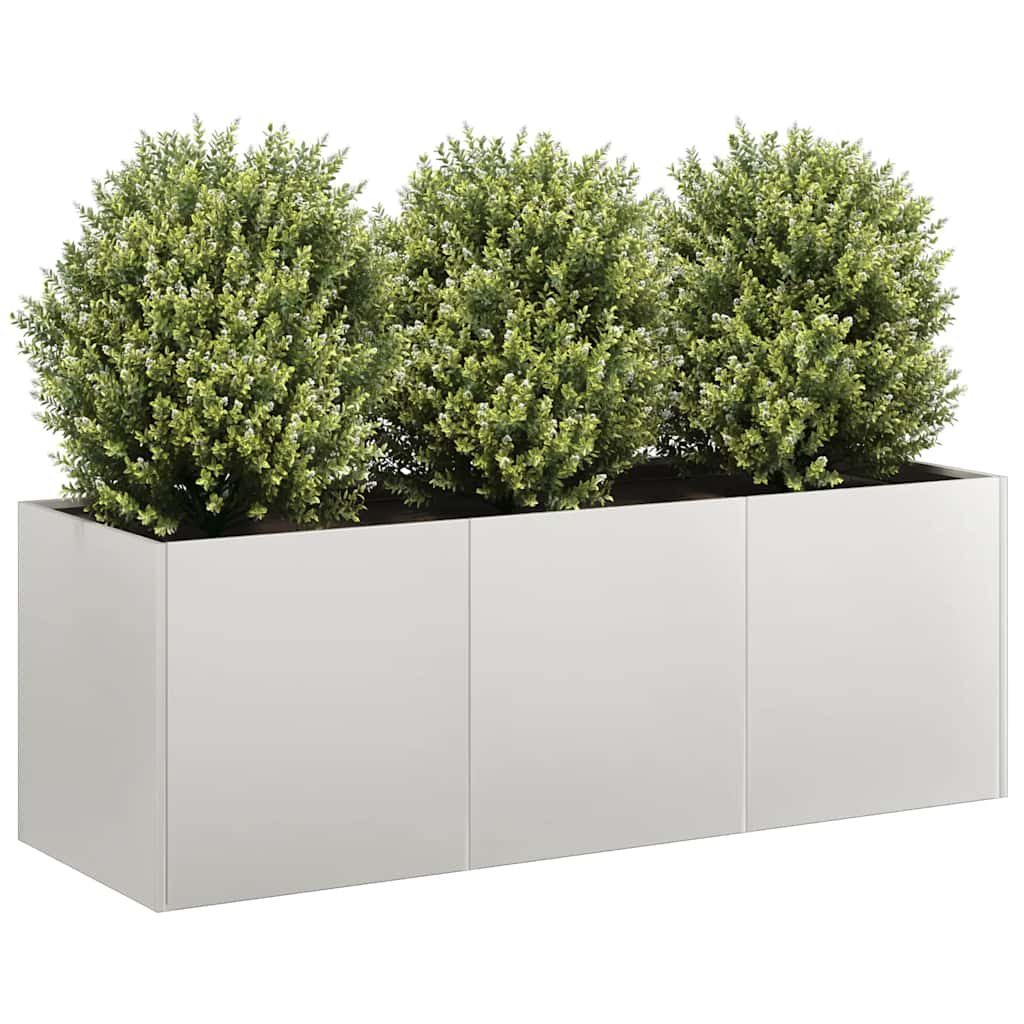 vidaXL Doniczka 120x40x40 cm Stal nierdzewna