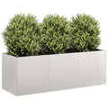vidaXL Doniczka 120x40x40 cm Stal nierdzewna