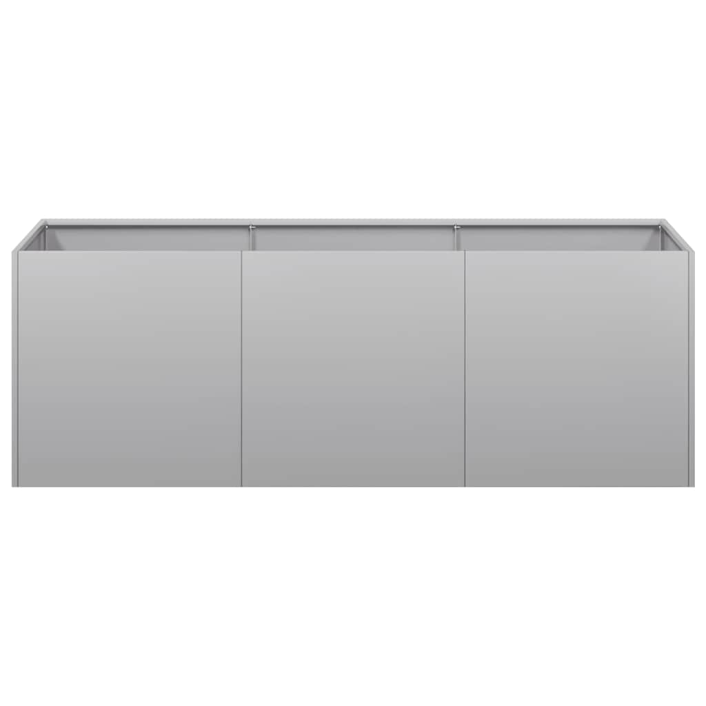 vidaXL Doniczka 120x40x40 cm Stal ocynkowana