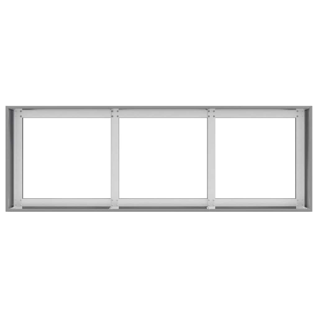 vidaXL Doniczka 120x40x40 cm Stal ocynkowana