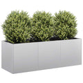 vidaXL Doniczka 120x40x40 cm Stal ocynkowana