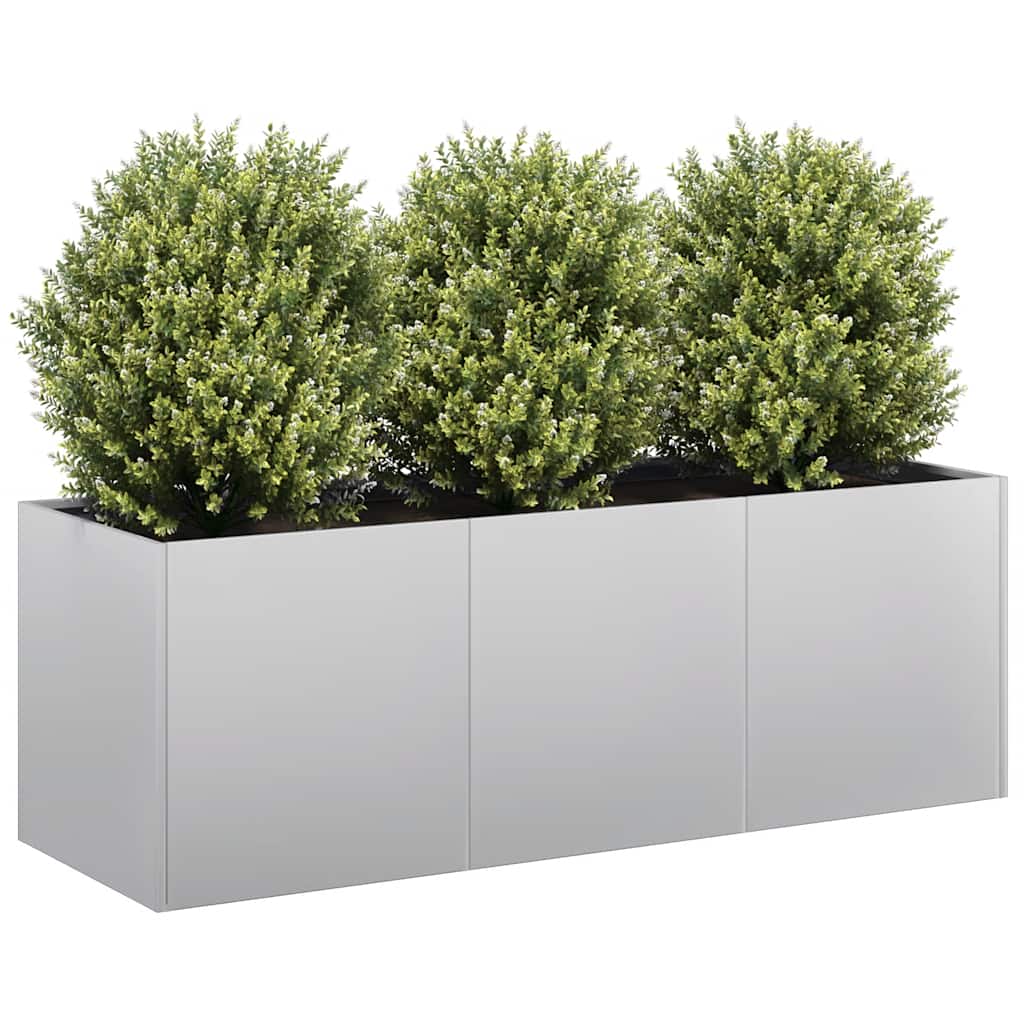 vidaXL Doniczka 120x40x40 cm Stal ocynkowana