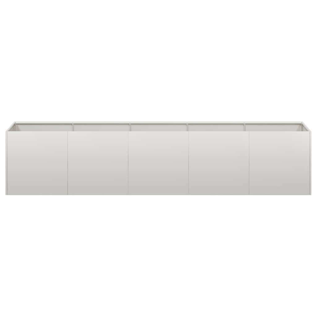 vidaXL Doniczka 200x40x40 cm Stal nierdzewna