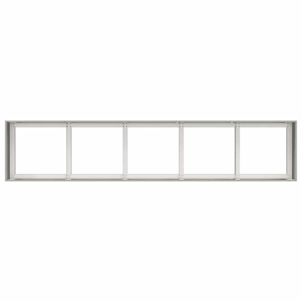 vidaXL Doniczka 200x40x40 cm Stal nierdzewna