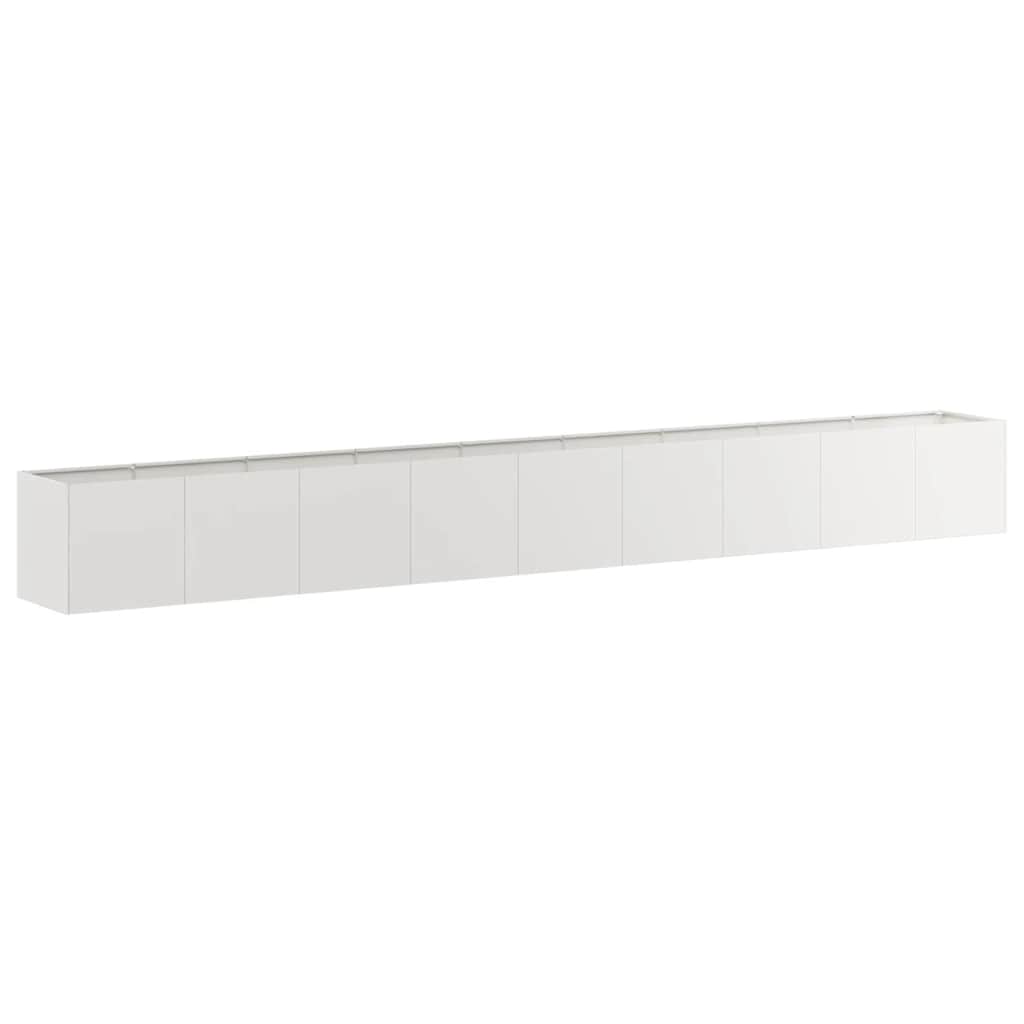 vidaXL Doniczka 360x40x40 cm Stal nierdzewna