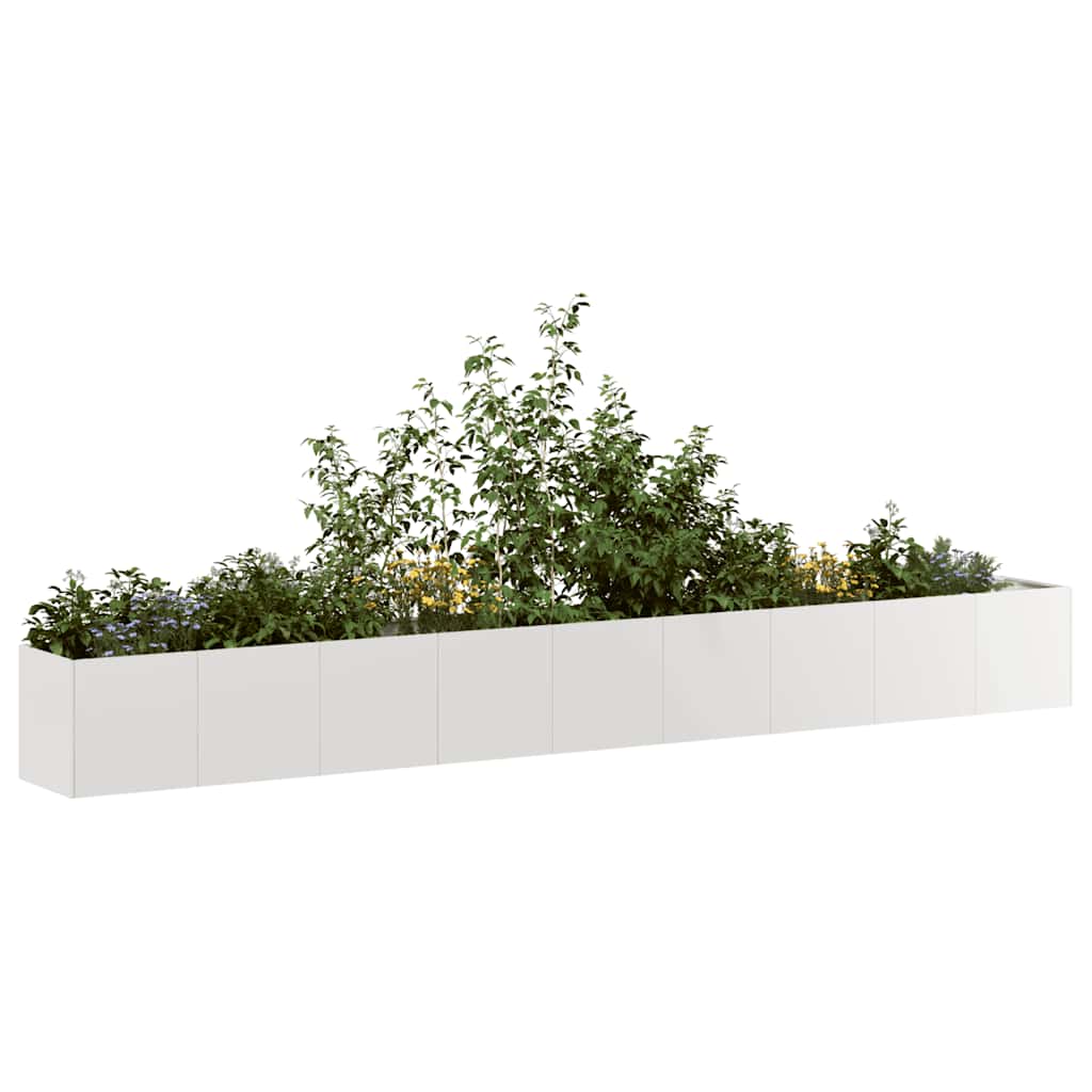 vidaXL Doniczka 360x40x40 cm Stal nierdzewna