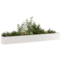 vidaXL Doniczka 360x40x40 cm Stal nierdzewna