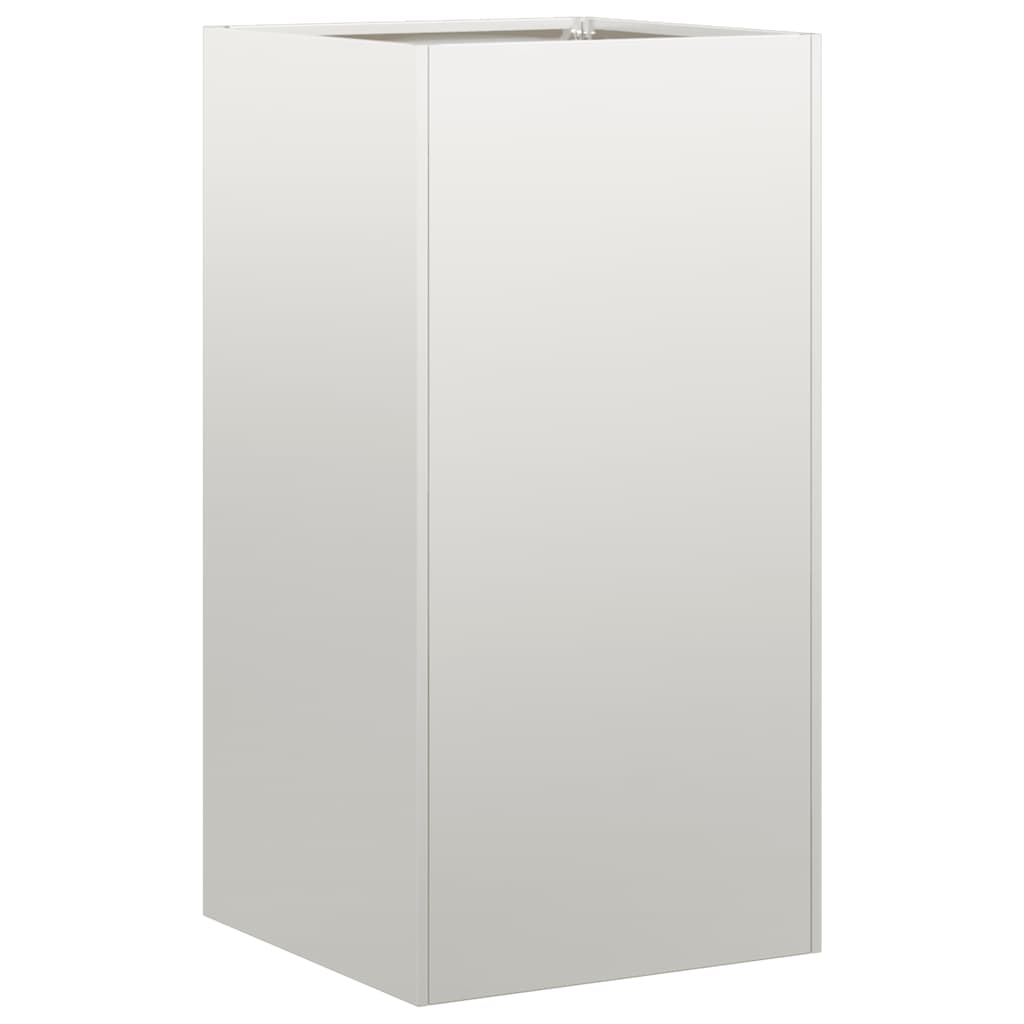 vidaXL Doniczka 40x40x80 cm Stal nierdzewna