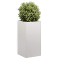 vidaXL Doniczka 40x40x80 cm Stal nierdzewna