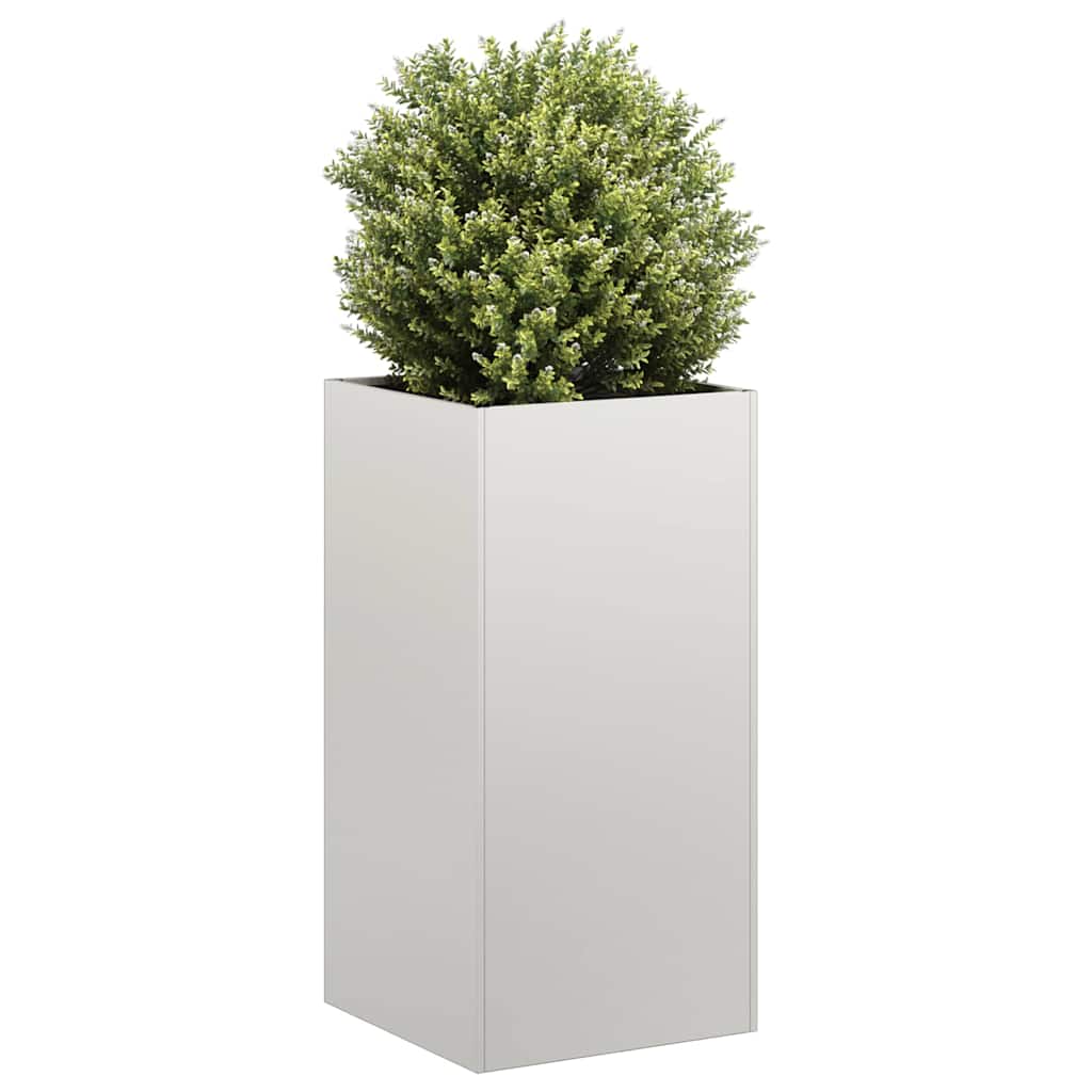vidaXL Doniczka 40x40x80 cm Stal nierdzewna
