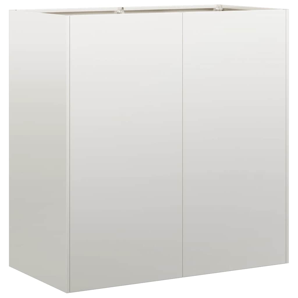 vidaXL Doniczka 80x40x80 cm Stal nierdzewna