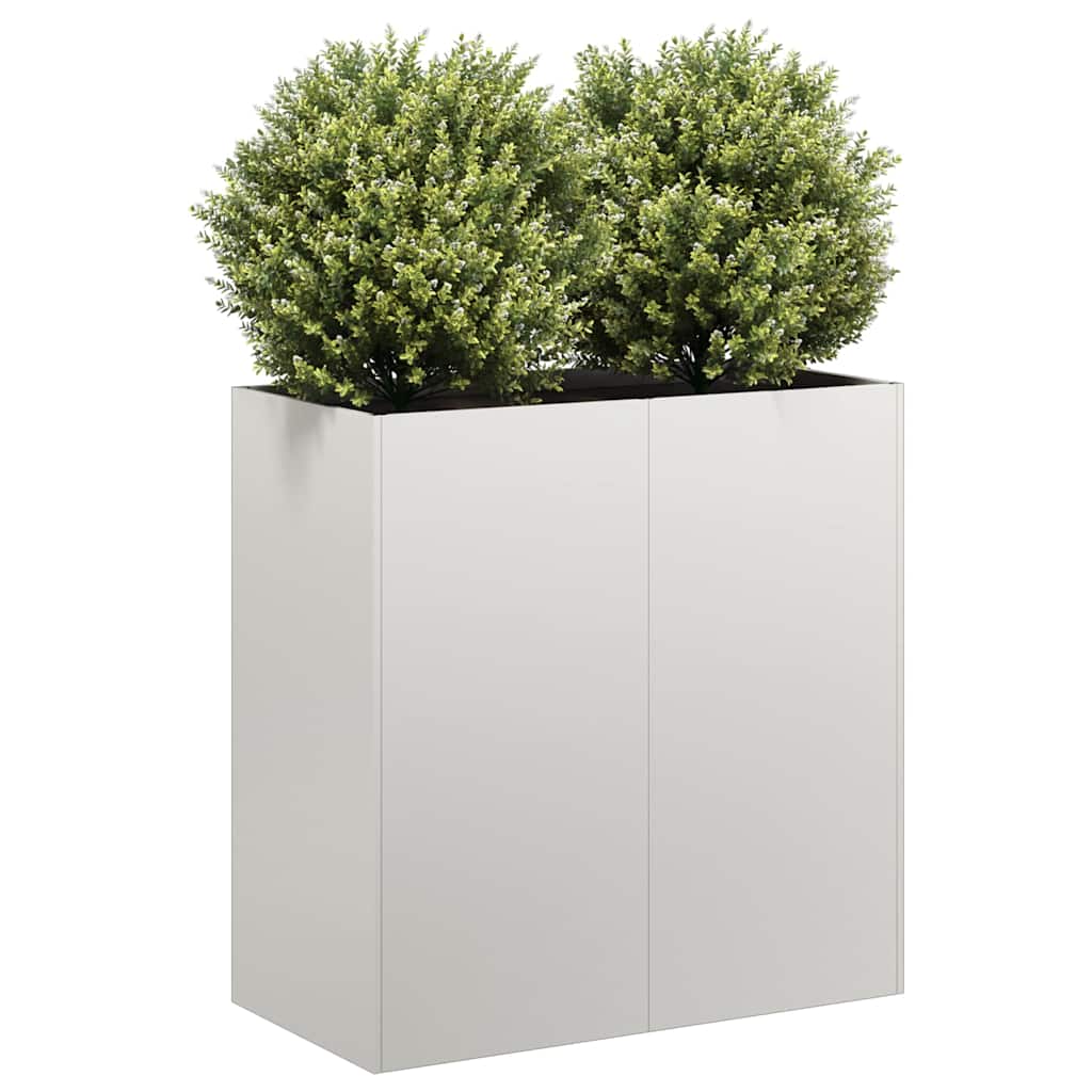 vidaXL Doniczka 80x40x80 cm Stal nierdzewna
