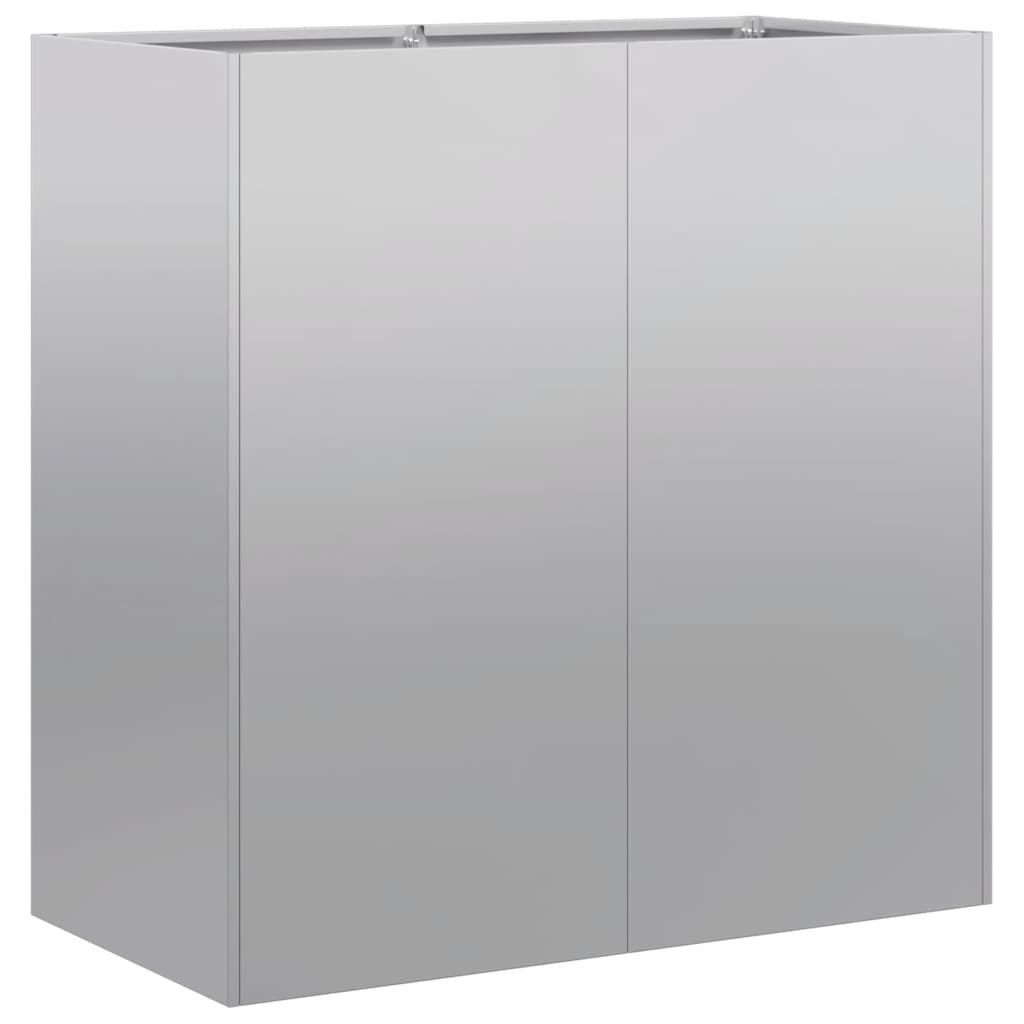 vidaXL Doniczka 80x40x80 cm Stal ocynkowana