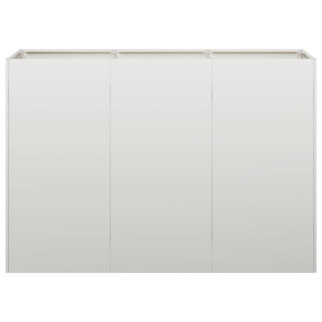 vidaXL Doniczka 120x40x80 cm Stal nierdzewna