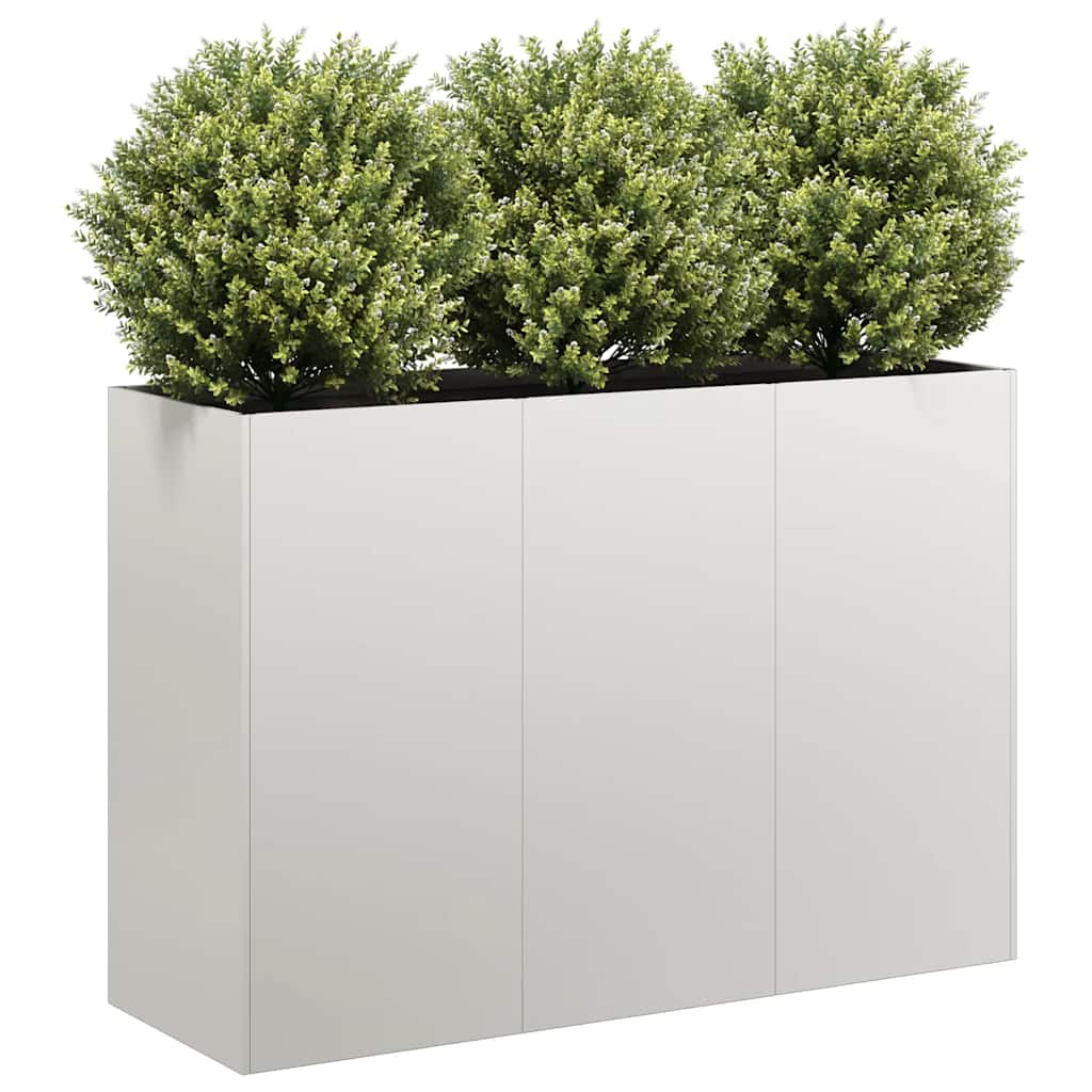 vidaXL Doniczka 120x40x80 cm Stal nierdzewna