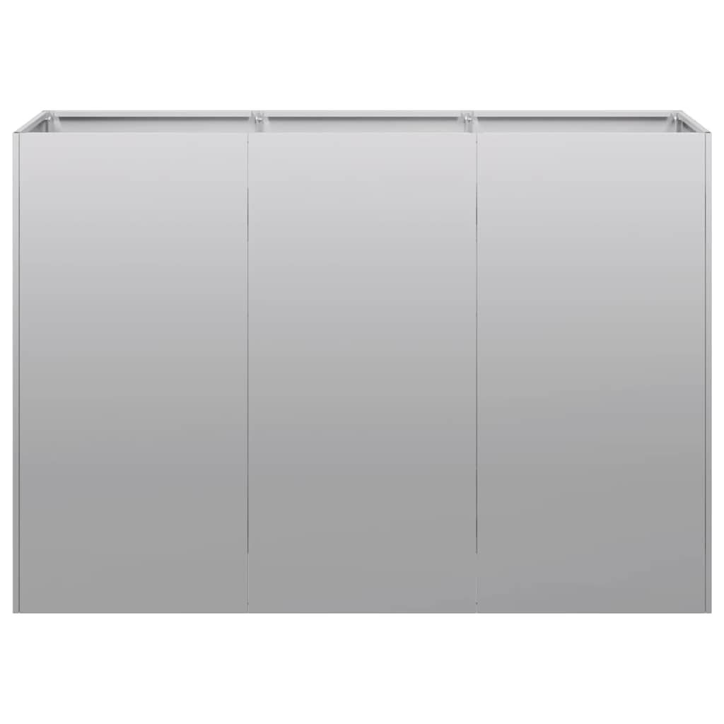 vidaXL Doniczka 120x40x80 cm Stal ocynkowana