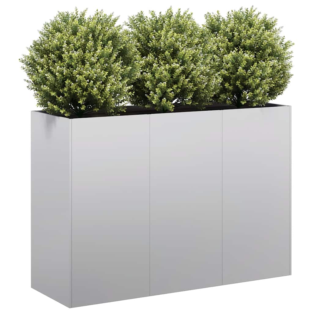 vidaXL Doniczka 120x40x80 cm Stal ocynkowana