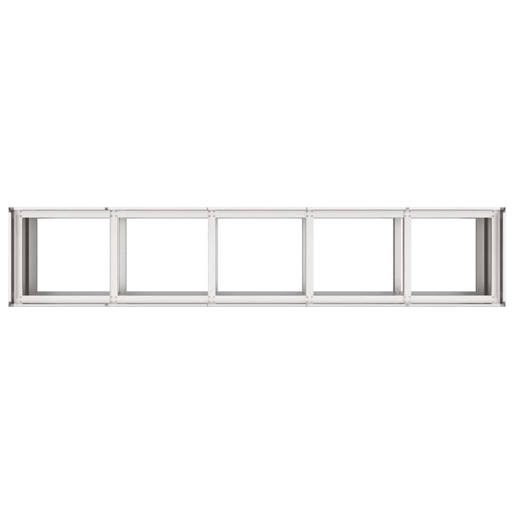 vidaXL Doniczka 200x40x80 cm Stal nierdzewna