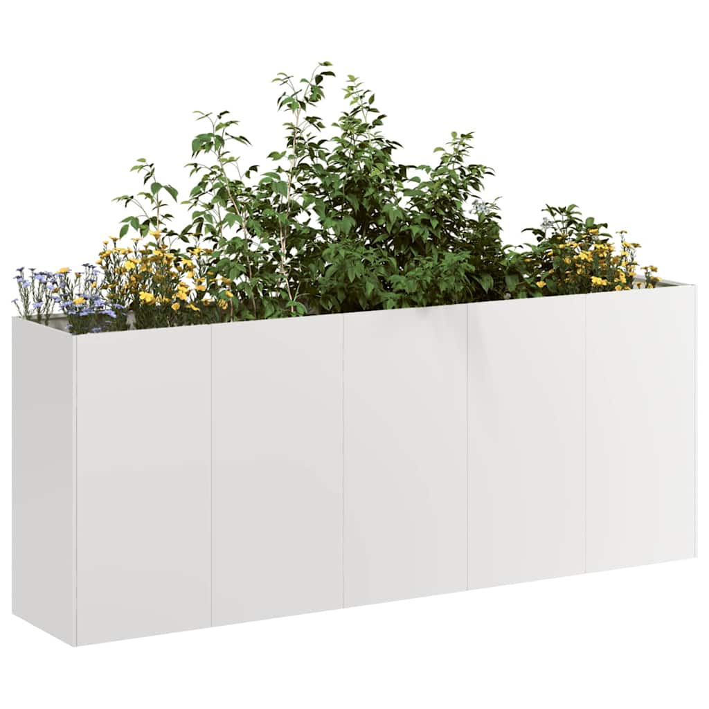 vidaXL Doniczka 200x40x80 cm Stal nierdzewna