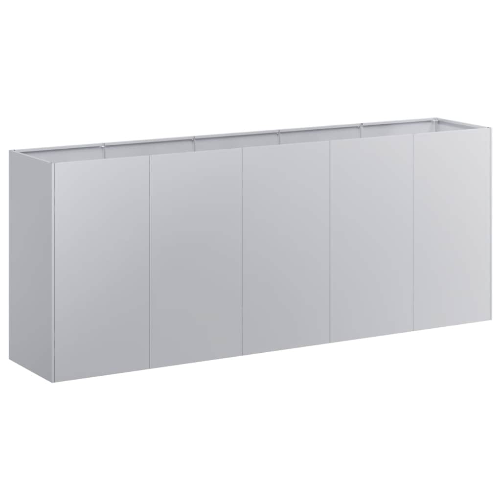 vidaXL Doniczka 200x40x80 cm Stal ocynkowana