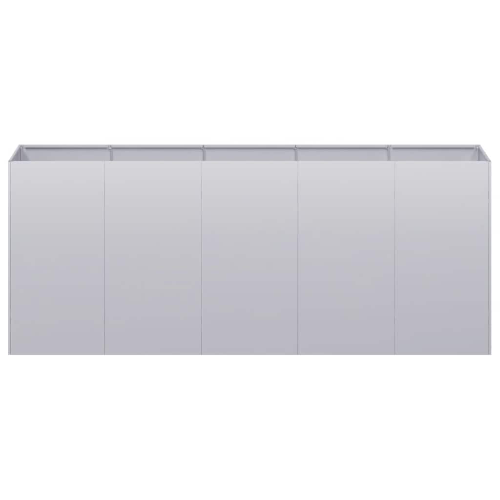 vidaXL Doniczka 200x40x80 cm Stal ocynkowana