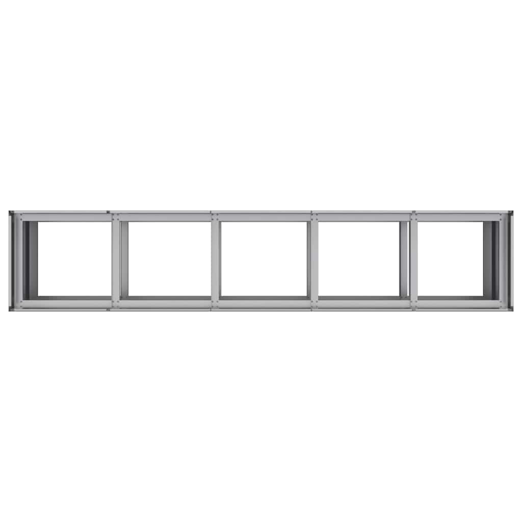 vidaXL Doniczka 200x40x80 cm Stal ocynkowana