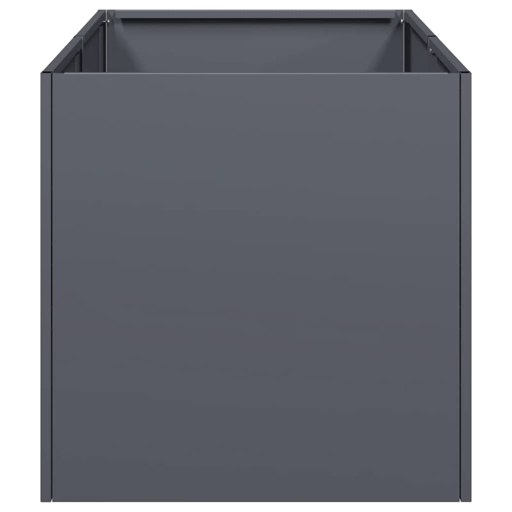 vidaXL Doniczka Antracyt 40x80x40 cm Stal walcowana na zimno
