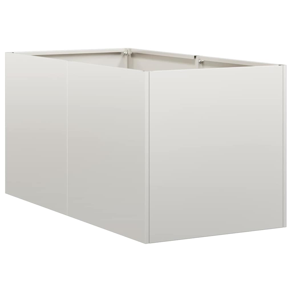 vidaXL Doniczka 40x80x40 cm Stal nierdzewna