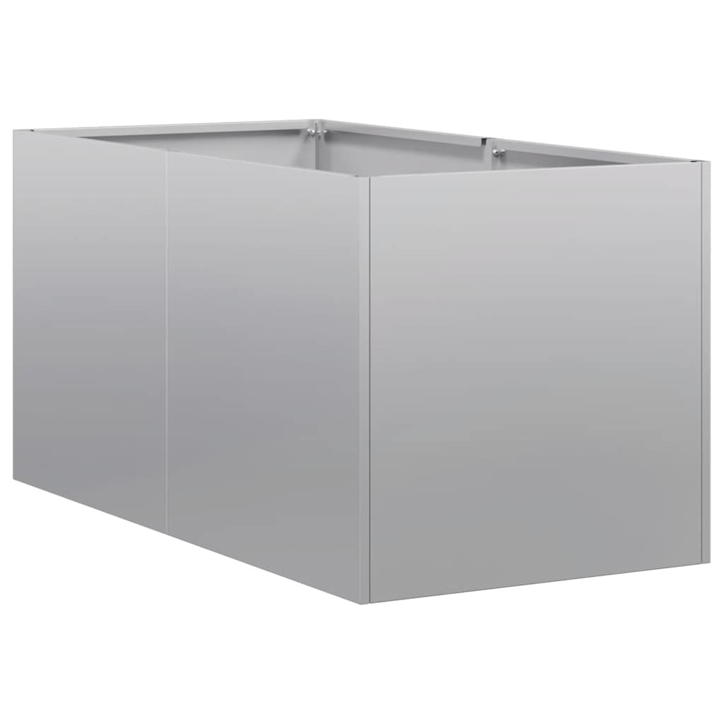 vidaXL Doniczka 40x80x40 cm Stal ocynkowana